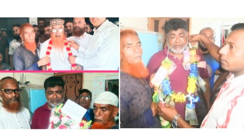 নড়াইল সদর উপজেলা বিএনপি'র নবনির্বাচিত নেতৃবৃন্দকে রবি বিশ্বাসের পক্ষে ফুলেল শুভেচ্ছা