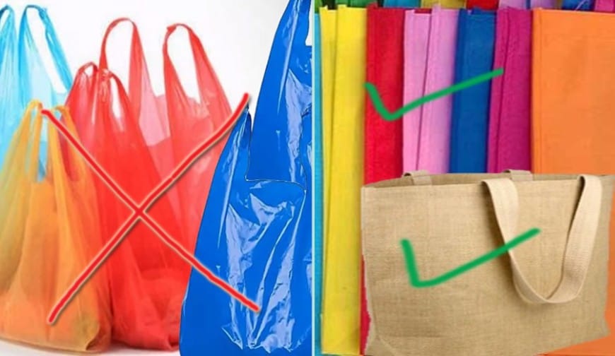 পলিথিন ব্যাগ ব্যবহারে হতে পারে শাস্তি