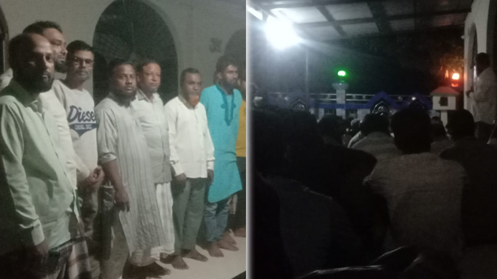 মাদক ও অপরাধ নির্মূলে গ্রামবাসীর বৈঠক