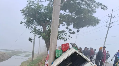 কুলাউড়ায় পিকআপভ্যানের ধাক্কায় ২ মোটরসাইকেল আরোহী নিহত