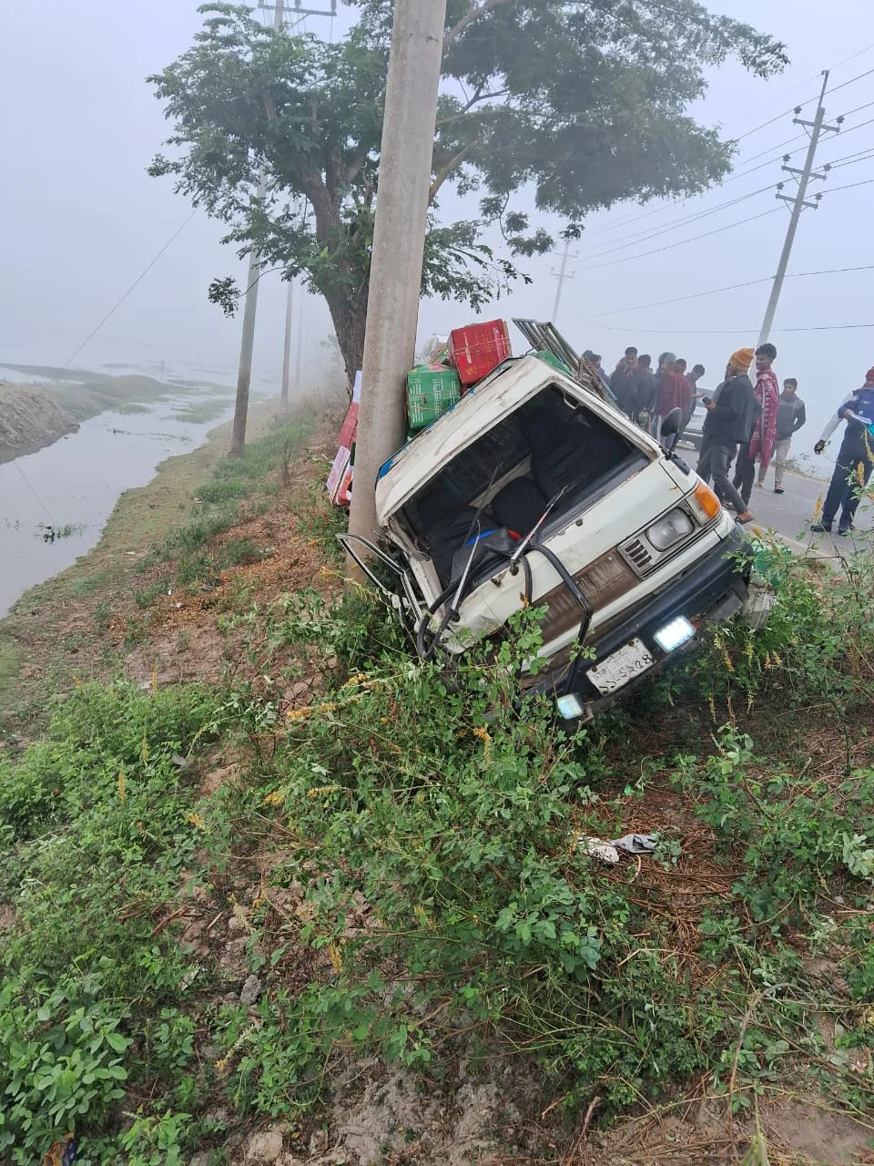 কুলাউড়ায় পিকআপভ্যানের ধাক্কায় ২ মোটরসাইকেল আরোহী নিহত