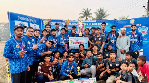 মৌলভীবাজার ক্রিকেট প্লেয়ার্স এসোসিয়েশনের মেগা ক্রিকেট টুর্নামেন্ট ২০২৬ ফাইনাল খেলা ও পুরস্কার বিতরণী কচুয়া মাঠে অনুষ্ঠিত